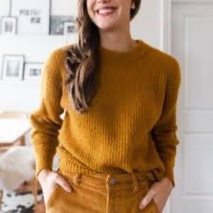 Everlane Oversized Alpaca Crewneck Sweater S